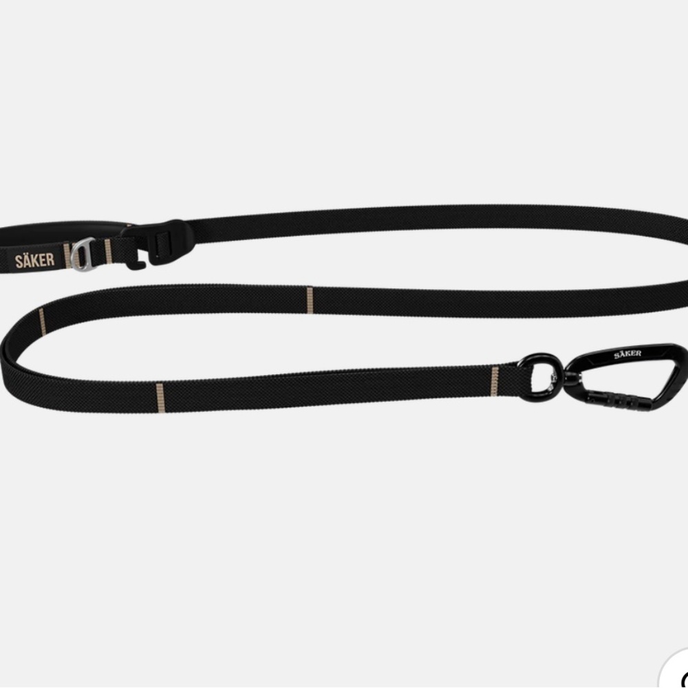 Black Dog Leash
